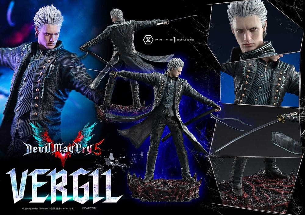 Devil May Cry V Concept Masterline Series Statue 1/6 Vergil 39 cm (Totalpris 6.495,-)