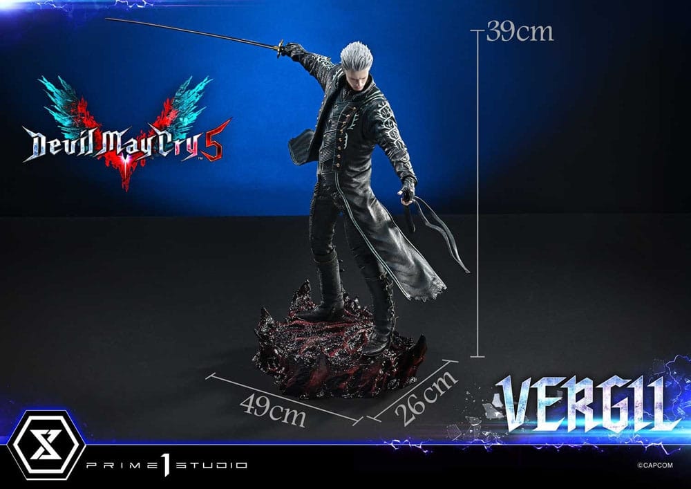 Devil May Cry V Concept Masterline Series Statue 1/6 Vergil 39 cm (Totalpris 6.495,-)