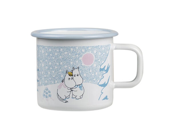 Mummikopp Emalje - La det snø 3,7 dl