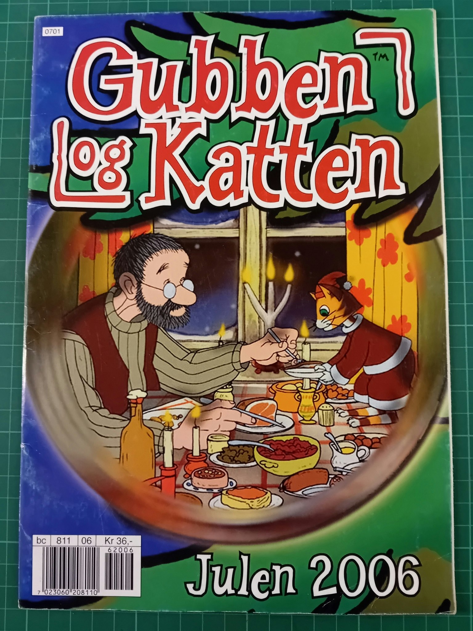 Gubben og katten Julen 2006