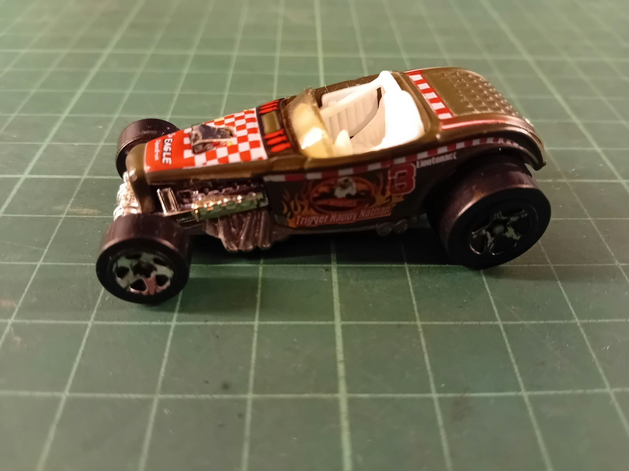 Hot Wheels Hot Rod Grønn