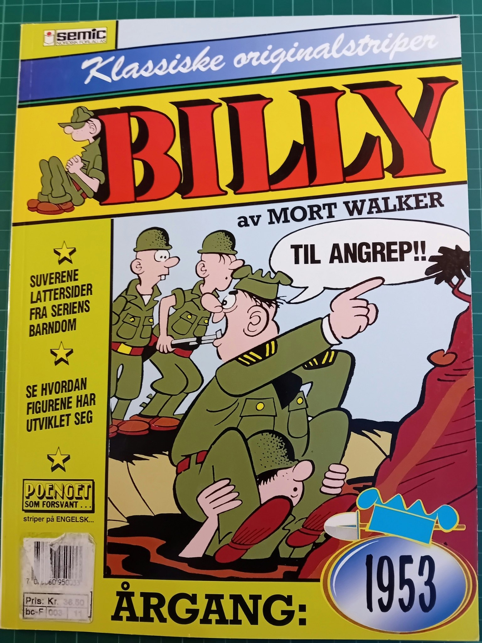 Billy : Klassiske originalstriper 1953