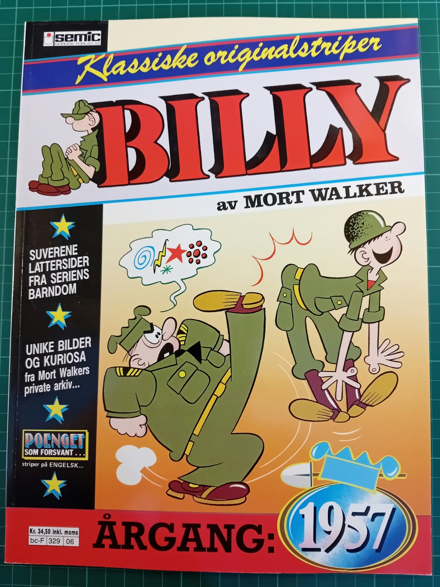 Billy : Klassiske originalstriper 1957