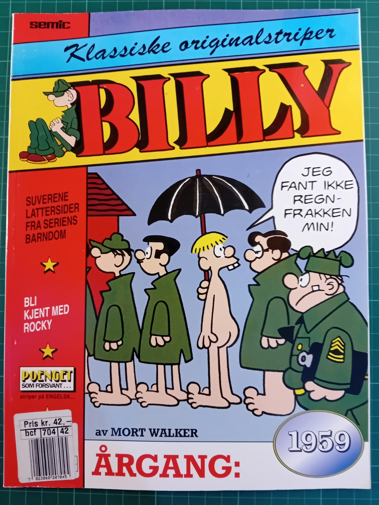 Billy : Klassiske originalstriper 1959