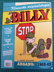 Billy : Klassiske originalstriper 1962/63