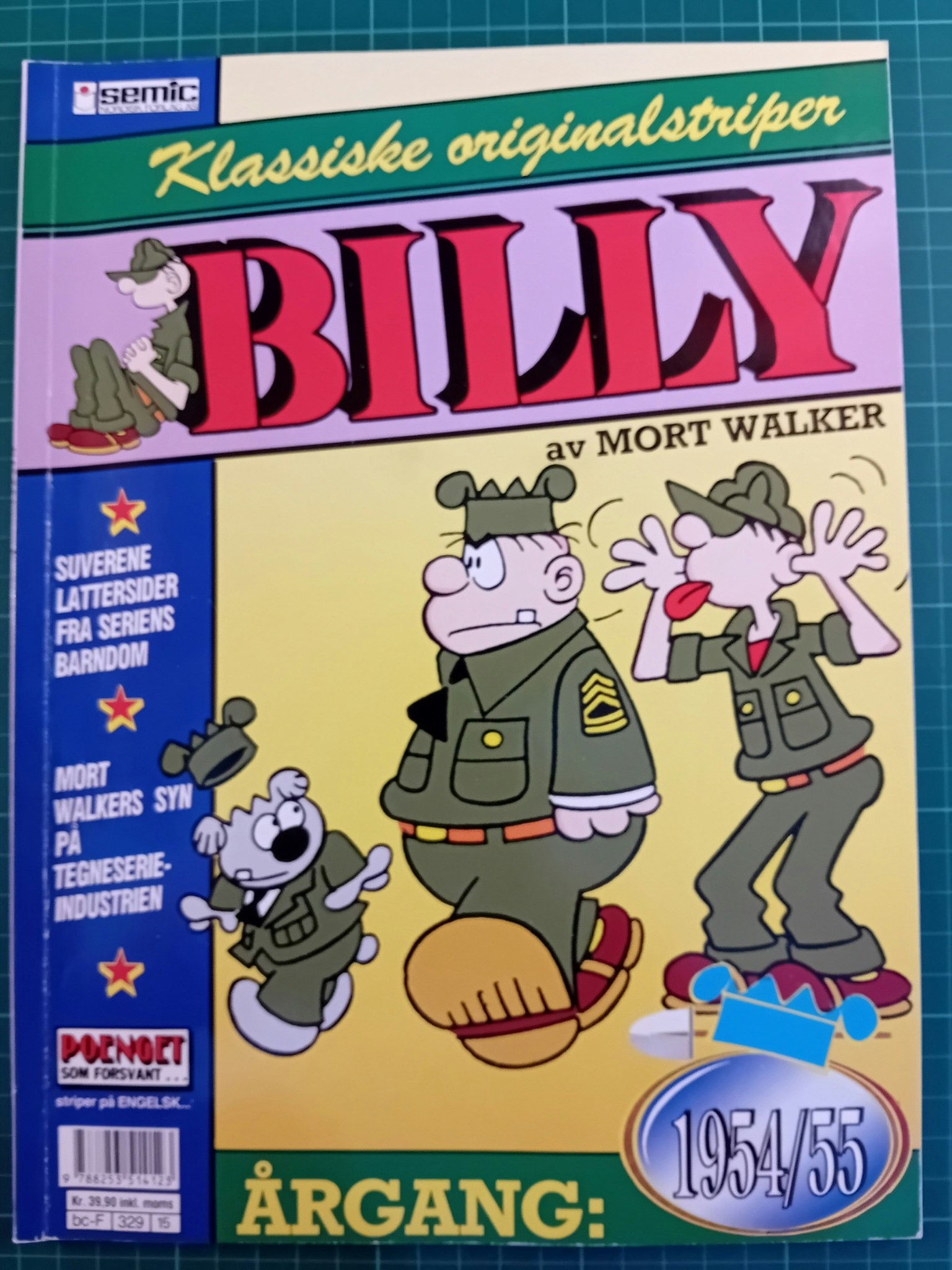 Billy : Klassiske originalstriper 1954/55