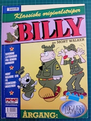 Billy : Klassiske originalstriper 1954/55