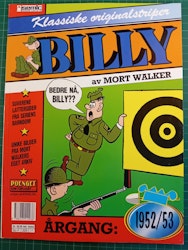 Billy : Klassiske originalstriper 1952/53