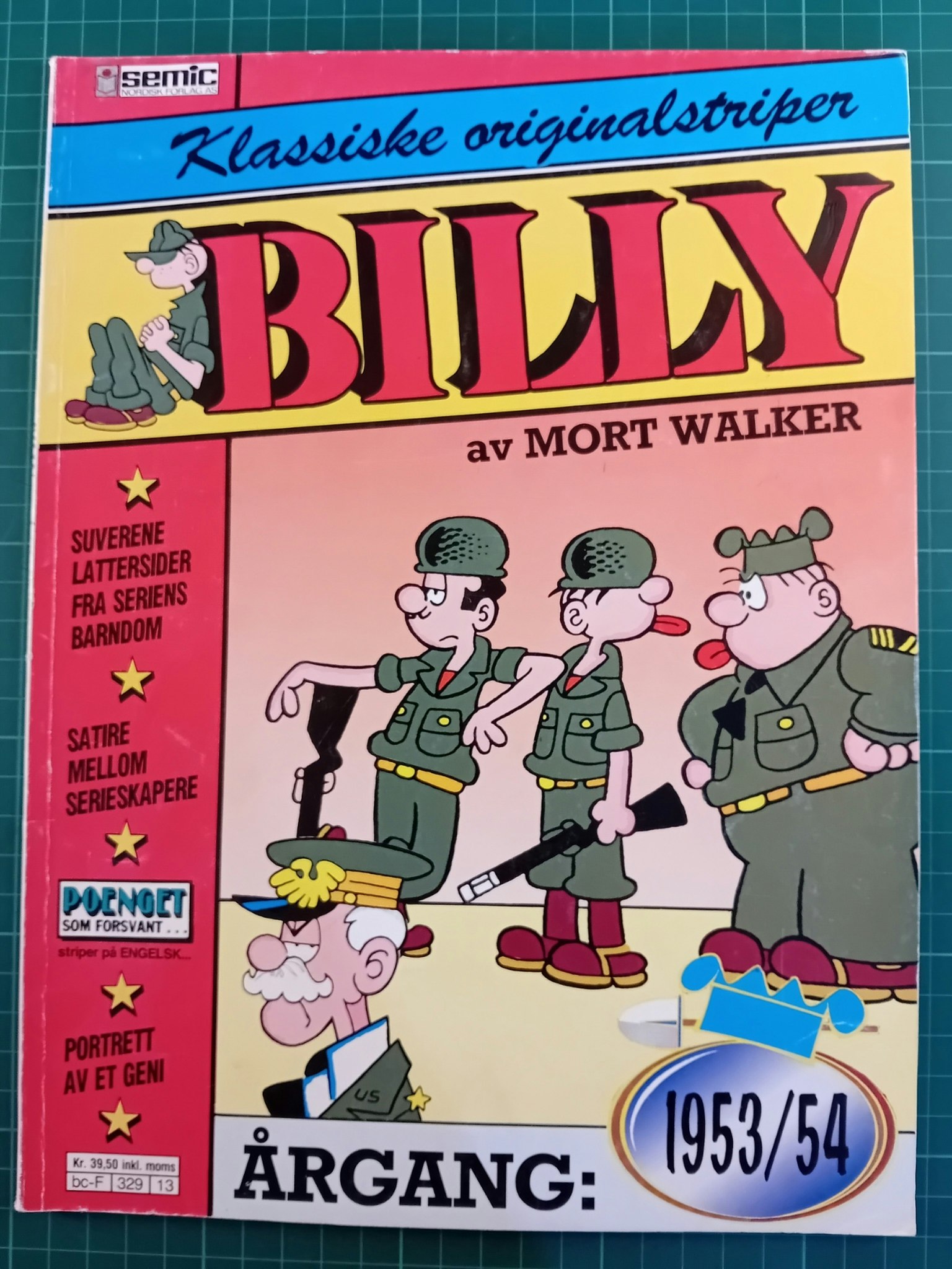 Billy : Klassiske originalstriper 1953/54