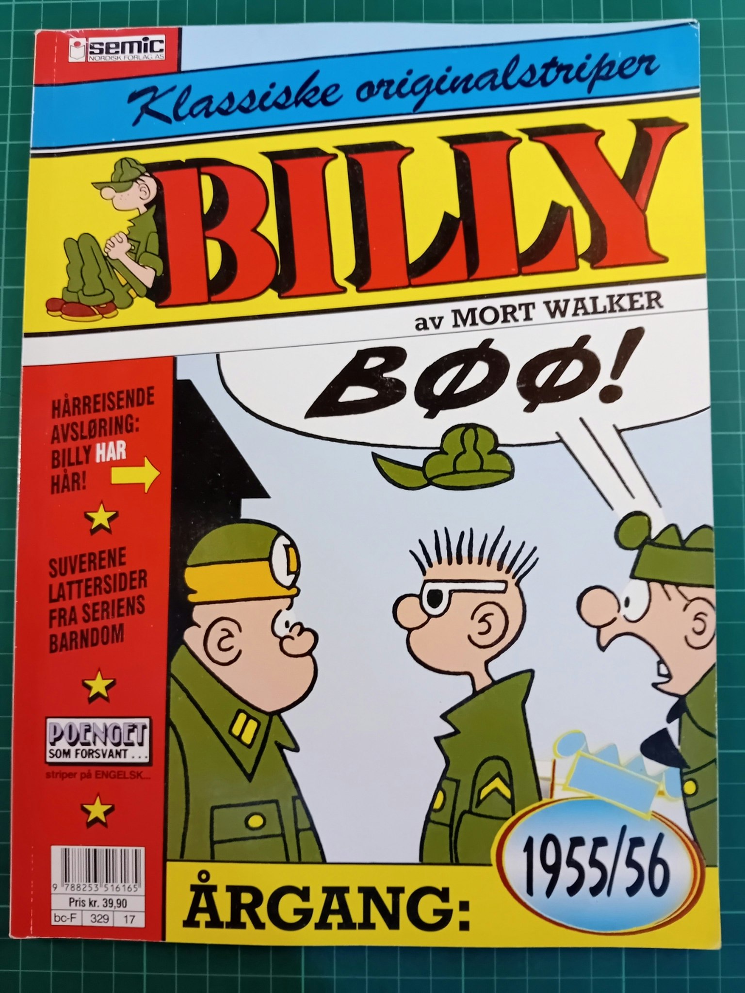 Billy : Klassiske originalstriper 1955/56