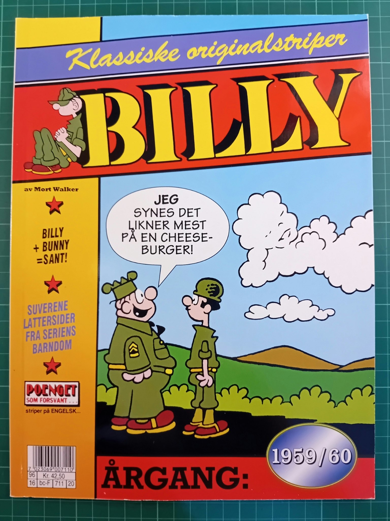 Billy : Klassiske originalstriper 1959/60
