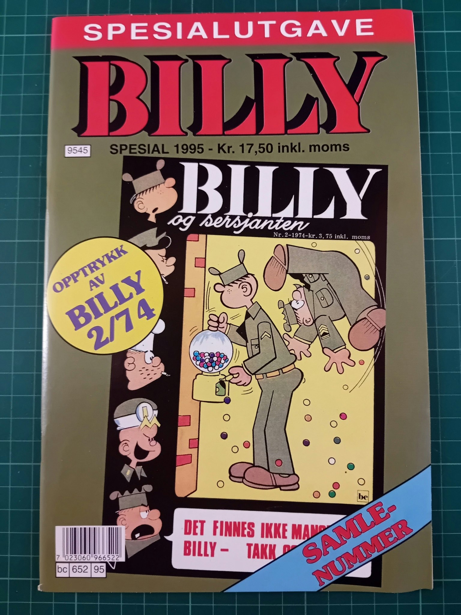 Billy spesial 1995 Re-Print 2/1974