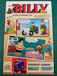 Billy bilag : Bilag til Fantomet 9/1989