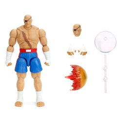 Ultra Street Fighter II: The Final Challengers Action Figure 1/12 Sagat 19 cm (Totalpris 398,-)