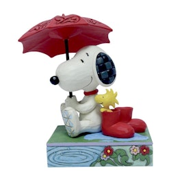 Snoopy under umbrella (Totalpris 498,-)