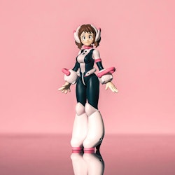 My Hero Academia Collekazaro Action Figure Ochako Uraraka 10 cm (Totalpris 398,-)