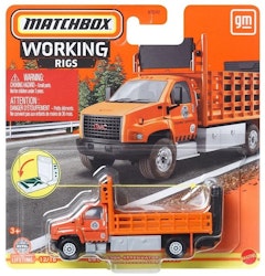 Matchbox Working Rigs : GMC 3500 Attenuator truck