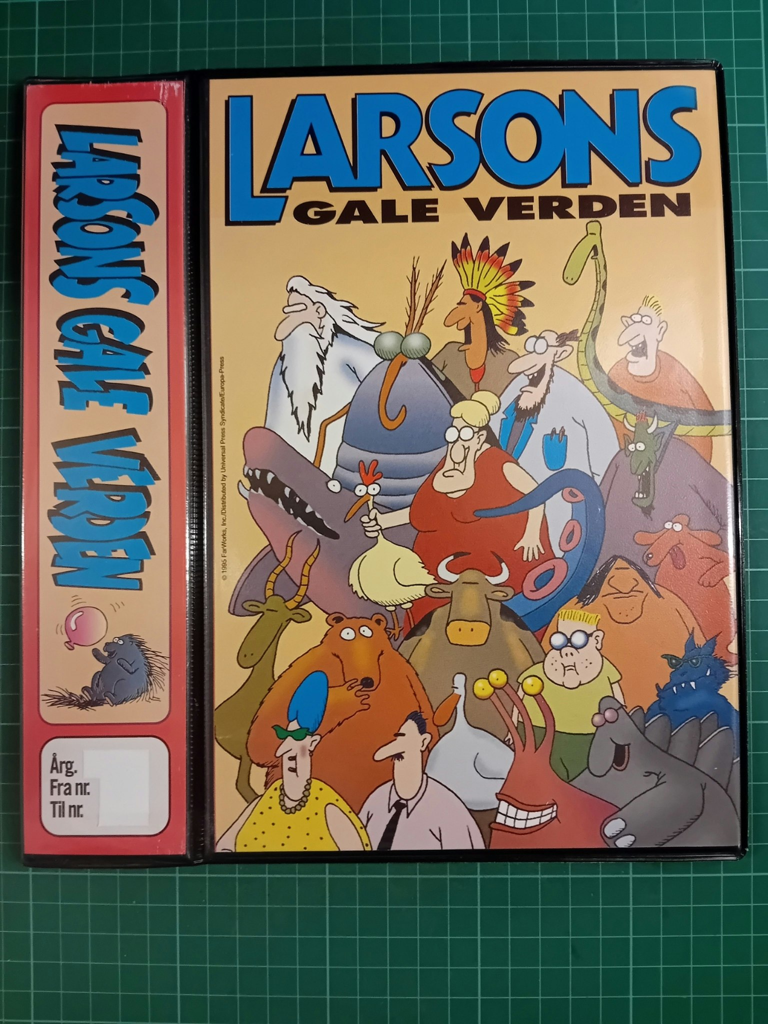 Samlerperm Larsons gale verden u/klips