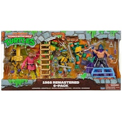 Teenage Mutant Ninja Turtles Action Figures 1988 Remastered (Totalpris 798,-)