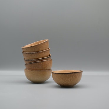 Glazed bowl handmade from Portugal mini matte NEW