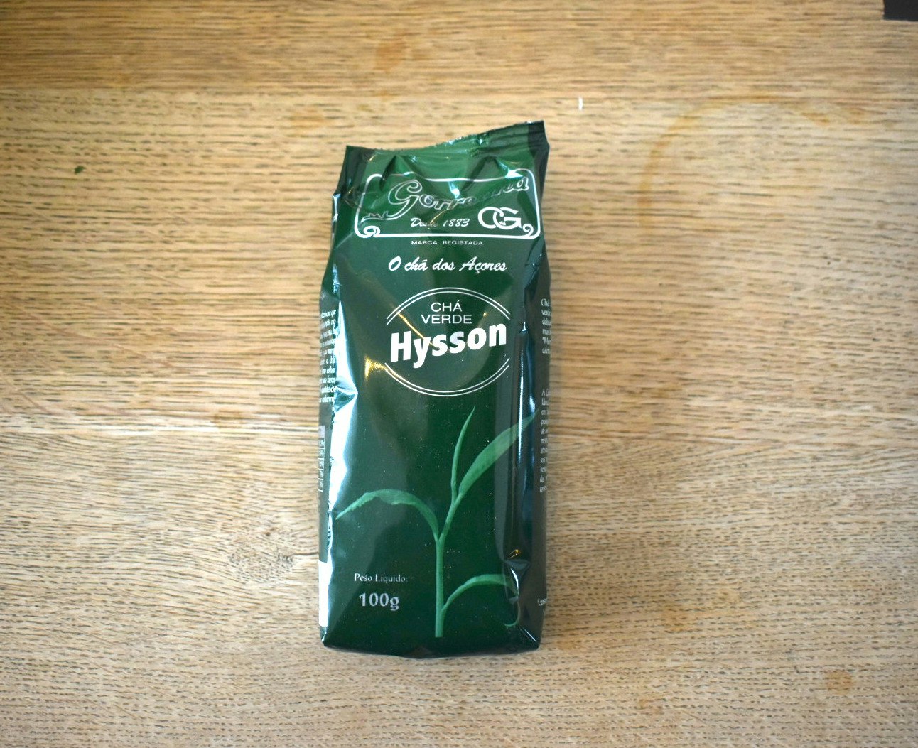 Gorreana Hysson grönt te 100g från Azorerna