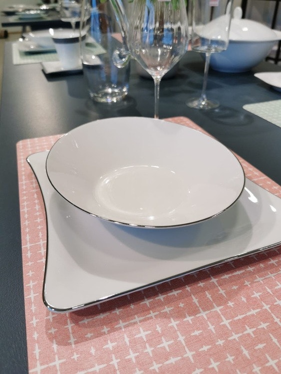 Vinci Silver - 42 delers porselenmiddagsservise