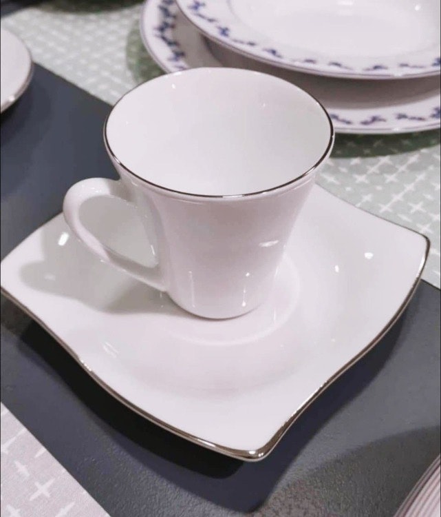 Astro silver - Kaffesett 12 deler