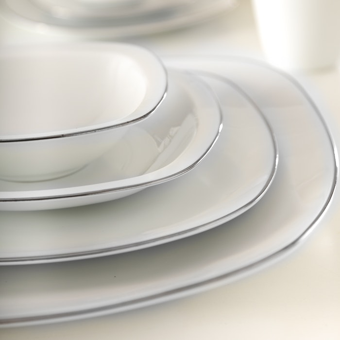 Quattro Silver: 27 deler - Oppvaskmaskin vennlig!