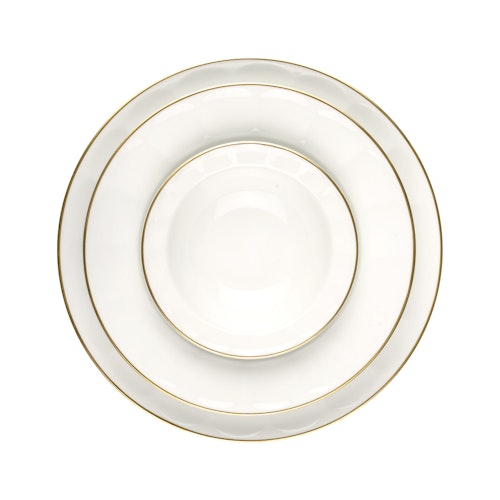 Riva Gold - 102-deler porselensett