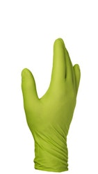 Finixa Super Grip Nitrile Engangs hansker Lime green
