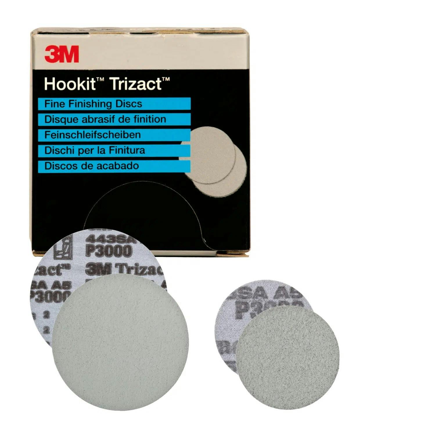 3M Hookit Trizact 150mm pr stk