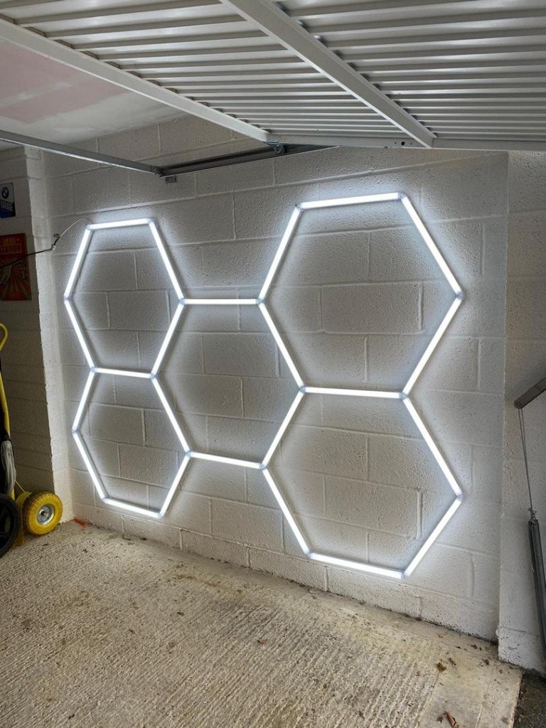 5 Hexagon belysningssystem