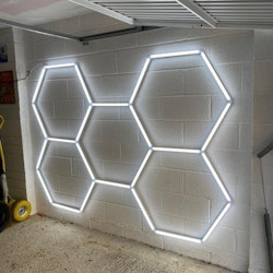 5 Hexagon belysningssystem