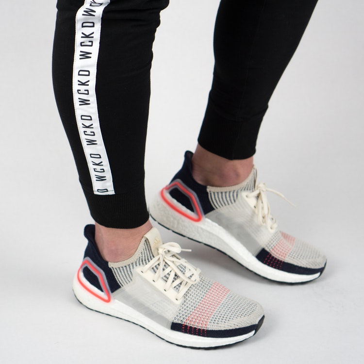 STRIPE JOGGERS - BLACK