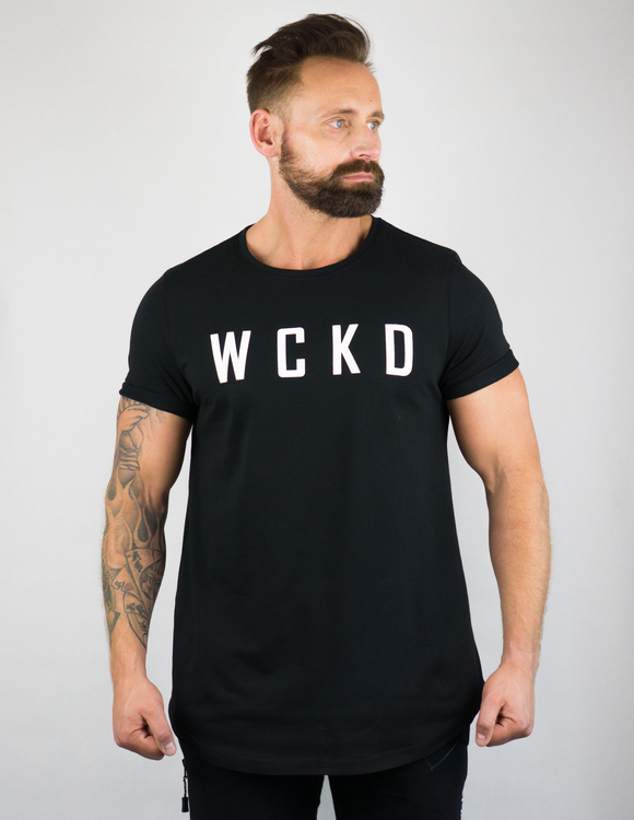 WCKD T-SHIRT, BLACK