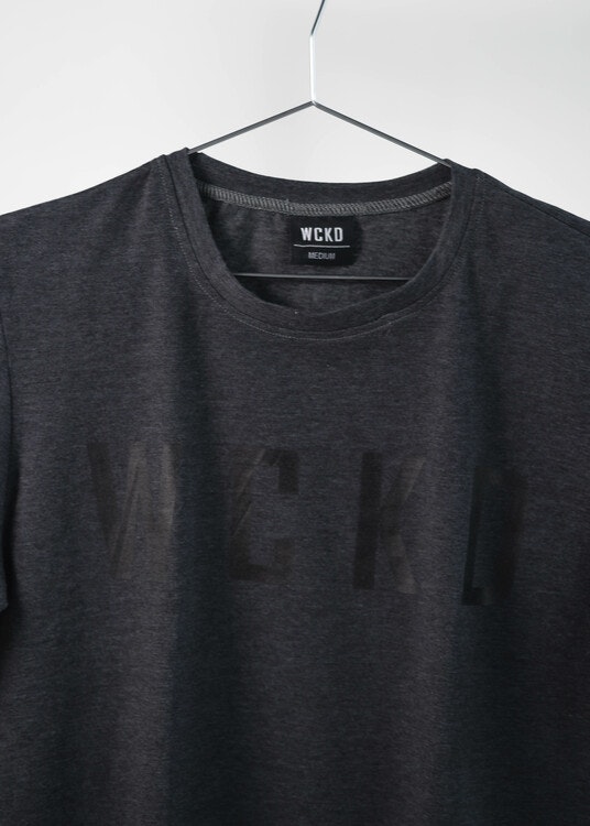 WCKD T-SHIRT, GREY