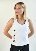 TANK TOP, DAM WHITE