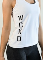 TANK TOP, DAM WHITE