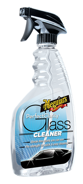 Perfect clarity glass cleaner