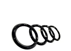 Audi blank svarta ringar bak