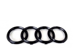 Audi blank svarta ringar till grill
