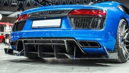 R8 - Bakre diffuser - Audi R8 mk2 2015