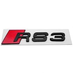 RS3 blanksvart emblem bak