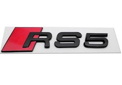 RS5 - Audi RS5 blanksvart emblem bak