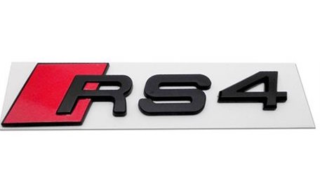 RS4 - Audi RS4 emblem bak
