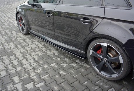 RS3 - Sidokjol splitter - Audi RS3 8V Facelift Sportback