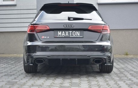 RS3 - Bakre diffuser splitter - Audi RS3 8V Facelift Sportback