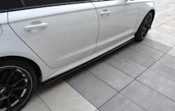 Sidokjol splitter - Audi A6 C7.5 Facelift