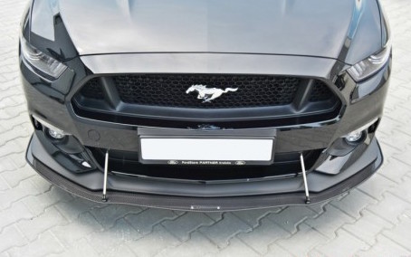 MUSTANG - Frontläpp Mustang MK6 GT ABS/Carbon