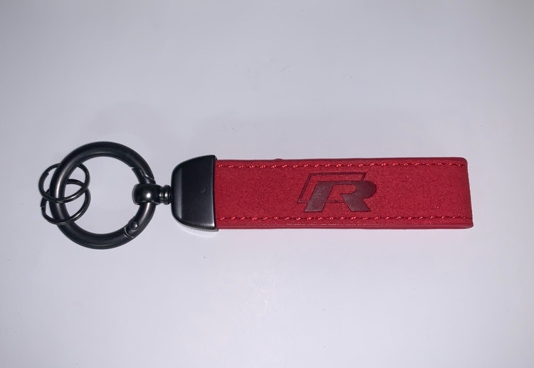 VOLKSWAGEN - R - Nyckelring (röd)